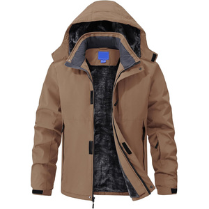 Men Custom Parka Jacket With Thermal Lining Reinforced Seams Adjustable Hood <b>Heavy</b> <b>Duty</b> Zip And Complete Oem Odm Production - Product Image 1