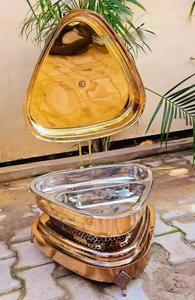 Nouveau design de réchaud à buffet doré avec couvercle suspendu pour le maintien au chaud des aliments et l'équipement de maintien au chaud pour les hôtels, les mariages et les fêtes - Product Image 4