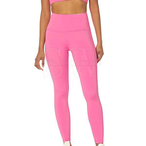 Leggings cómodos de cintura alta para mujer, elásticos, ajustados, transpirables, para yoga, ropa informal, ropa deportiva, adecuados para el entrenamiento diario - Product Image 3