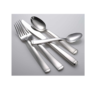 Cuillères et fourchettes de service en acier inoxydable couverts pour articles de fête de restauration cuillère en acier miroir - Product Image 2