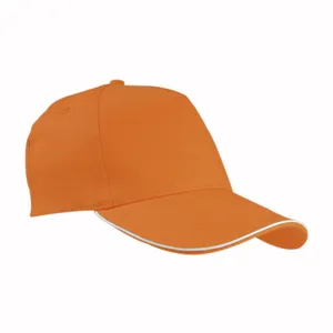 Cappellino Promozionale Personalizzabile a 5 Pannelli con Profilo a Contrasto - Product Image 1