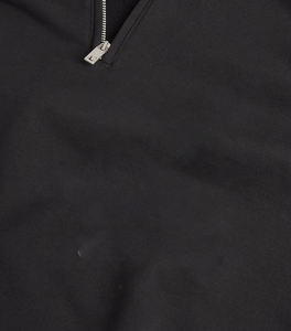 Sweat-shirt à capuche unisexe à col zippé et manches longues avec col montant et intérieur en polaire douce - Product Image 5