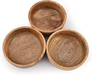 Bol en bois de manguier Exportateur en gros Nouveau design Pièce simple à utiliser à la main à bas prix - Product Image 4