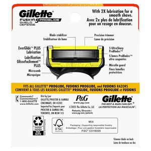 Recharges de rasoir Gillette ProGlide Shield pour hommes, 8 recharges de lames - Product Image 6