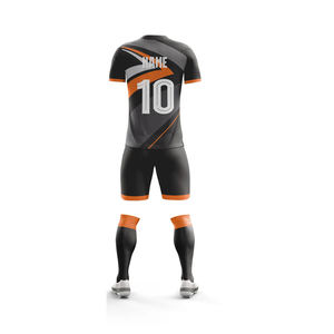 Fabricantes Diseños Uniforme de fútbol para adultos Logotipo personalizado Hombres Entrenamiento Ropa deportiva al aire libre Uniforme de fútbol - Product Image 5