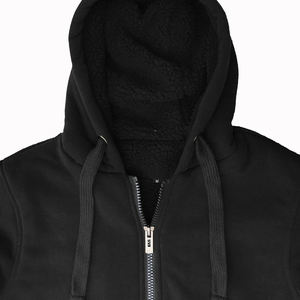 Sudaderas con capucha de algodón de alta GSM Sudaderas con cremallera personalizadas Ropa de hombre - Product Image 4