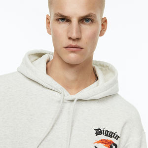 Sweat-shirt personnalisé uni de haute qualité sweat à capuche unisexe vierge vêtements de sport pulls à capuche pour hommes - Product Image 4