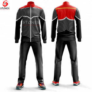 Chándal de lana personalizado de alta calidad para hombre, chándal para correr, sublimación, ropa deportiva lisa para gimnasio, chándales deportivos - Product Image 1