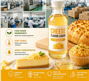 Arôme liquide concentré <span class=keywords><strong>de</strong></span> <span class=keywords><strong>fromage</strong></span> <span class=keywords><strong>de</strong></span> haute pureté pour boissons laitières, pouding, gâteau au <span class=keywords><strong>fromage</strong></span> - Product Image 3