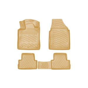 Alfombrilla de Piso 3D Beige de Diseño Especial para Nissan Qashqai 2006-2013, Talla Única, Turquía - Product Image 1