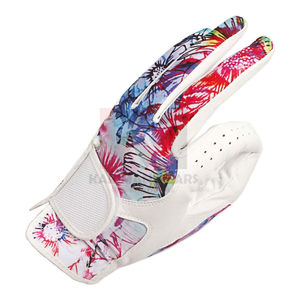Guantes de Golf con Cierre Ajustable y Diseño de Bandera Americana, para Mano Izquierda, de Fibra de Cuero Sintético, para Hombres, Mujeres y Jugadores Deportivos - Product Image 3