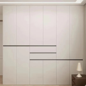 Meubles de chambre à coucher modernes et minimalistes, personnalisation complète de la maison, poignées encastrées, design autonome, armoire en bois, placards - Product Image 2