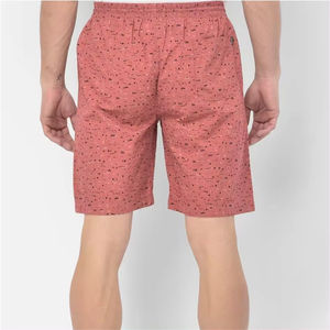 Shorts de sport pour hommes de haute qualité pour les entraînements de gymnastique et de course à pied Vêtements de jogging en maille à motif solide écologique-Vente en gros - Product Image 6