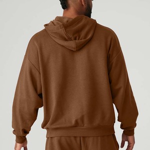 Sudadera con capucha de peso pesado con cremallera completa, con cremallera metálica, estilo abrigo, de Independent Trading Co, al por mayor - Product Image 2