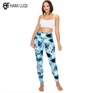 Pantalones de Yoga de cintura alta para fitness, mallas elásticas que absorben el sudor, mallas de gimnasio para mujeres para ventas al por mayor - Product Image 6