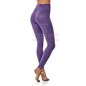 Mejor Venta de cintura media gimnasio Fitness entrenamiento Scrunch Butt Leggings para mujeres patrón sólido diseño entrenamiento desgaste pantalones cintura elástica - Product Image 4