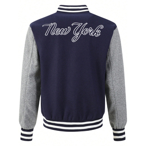 Blouson universitaire classique pour homme, style vintage, coupe droite, respirant, coupe-vent, coutures durables, haute qualité, collection hiver 2025 – Meilleures ventes - Product Image 2