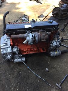 6HE1-T ประกอบเครื่องยนต์ดีเซล230hp สำหรับรถบรรทุกรุ่น4JA1อีซูซุและ6สูบ - Product Image 5