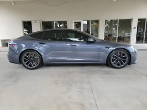 2021 Tesla โมเดลเอสลายสก๊อต SUV มอเตอร์ขับเคลื่อนคู่พวงมาลัยมัลติฟังก์ชั่นเบาะหนังที่นั่งด้านหลังรถมือสอง - Product Image 3