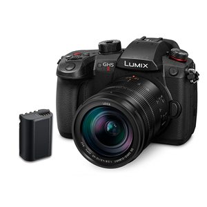 Appareil photo hybride avec objectif 12-60mm F2.8-4.0, streaming sans fil, batterie supplémentaire pour l'enregistrement vidéo et photo, capteur CMOS, boîtier - Product Image 6