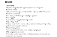 Baterai Deye GB-SL--EU LiFePO4 4.09KWH penyimpanan energi baterai litium Deye tegangan tinggi