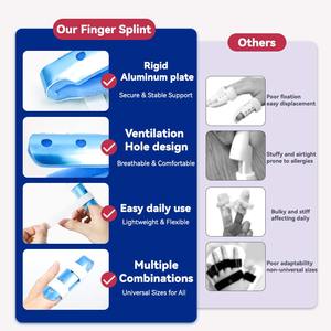 Attelles pour doigts LS Wrap, attelle pour orteil entortillé, attelle pour doigts en aluminium - Product Image 5