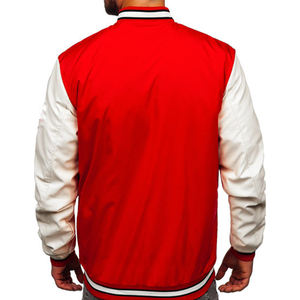 Fabricant de blouson de baseball de haute qualité en chenille brodée pour hommes au collège veste d'hiver personnalisée - Product Image 4