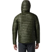 Chaqueta de plumón ultradelgada para hombre, chaqueta acolchada de alta calidad, con capucha, Parks, Bomber, para invierno