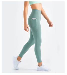 Women's High Waist <b>Butt</b> <b>Lift</b> <b>Leggings</b> Ribbed Seamless Scrunch Yoga Compression Pants for Gym Fitness Clothing - Product Image 3
