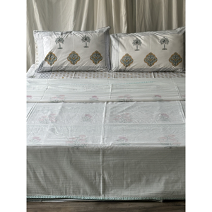 Edredón estampado bloque de mano personalizado al por mayor 100% Manta de algodón Premium lujo textiles para el hogar - Product Image 1