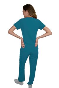 Unisex <b>Plus</b> <b>Size</b> <b>Scrubs</b> Uniforms Sets Custom Cotton Hospital <b>Scrub</b> Suits Medical Jogger Sets Wholesale Doctors Wear - Product Image 3