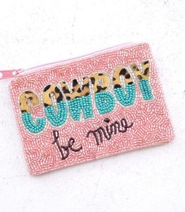 Exclusive Handwork Glass Beaded Embroidery Coin Pouch High Quality Luxury <b>Square</b> Shape Christmas New Year Party Girl - Product Image 3