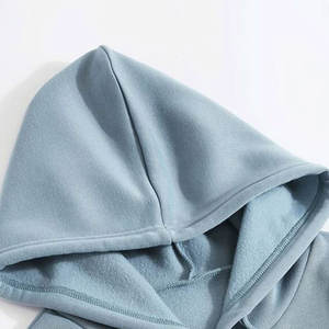 Sudadera con capucha de algodón para hombre, con bolsillos, impresión personalizada, de manga larga, talla grande - Product Image 3