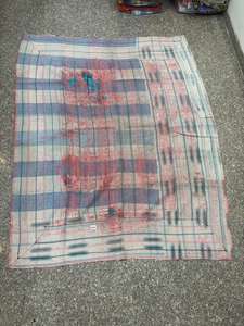 Hecho a mano 100% algodón Reversible Kantha sostenible cosido a mano decoración del hogar tradicional Vintage hecho a mano Boho Chic Kantha - Product Image 5