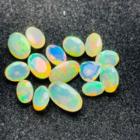 Opale blanche naturelle AAA, taille mixte, grande taille, excellente qualité, certifiée par un tiers, effet de changement de couleur, prix abordable