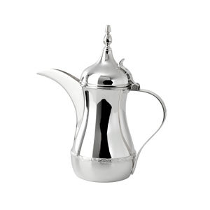 กาต้มน้ำสแตนเลสสีทองสไตล์อาหรับสำหรับเสิร์ฟชากาแฟดีไซน์ทันสมัย - Product Image 5