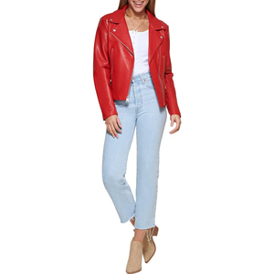 Veste en cuir véritable pour femmes de taille adulte, veste en cuir pour femmes de qualité supérieure, veste en cuir pour femmes sur mesure - Product Image 2