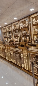 Comptoir Chaat étal de Chaat cuisine de rue indienne magasin Chaat Menu de Chaat Comptoir Pani puri Comptoir de Puri de Bhel Comptoir Papri - Product Image 1