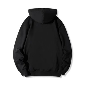 Sudaderas con cremallera Sudadera de lana con capucha para hombre de invierno Color sólido Ropa clásica de alta calidad - Product Image 2