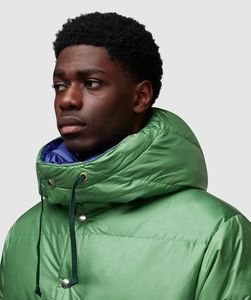 Veste à capuche pour hommes bouffante avec bouton et fermeture éclair veste matelassée extrêmement chaude en hiver vente en gros sur mesure - Product Image 4