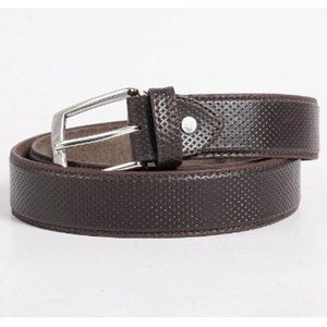 Cinturón formal de cuero vacuno clásico para hombre de alta calidad, para uso profesional y empresarial, cinturones de cuero genuino de lujo de Pakistán - Product Image 5