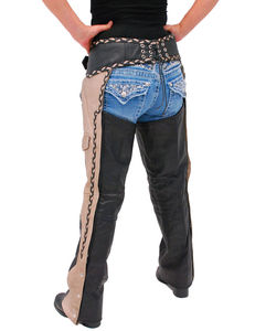 Chaps en cuir respirant pour homme avec coupe décontractée, légers, imperméables et à séchage rapide pour toutes les saisons - Product Image 2