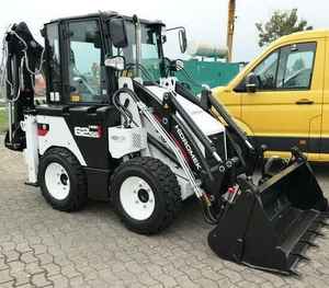 Chargeur télescopique à chenilles Hidromek HMK 62 SS 4x4 haute puissance, machine hydraulique diesel haute pression - Product Image 2