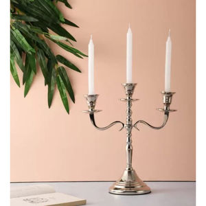 <b>Gold</b> Metal <b>Candelabra</b> Home Decorative Candle Holder Candle Stand for Wedding Decor <b>Candelabra</b> at Affordable Price - Product Image 6