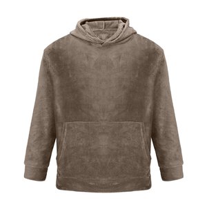 OEM Wholesale 100% Cotton Winter Rhinestone Hoodie Cropped Pants Set <b>Men's</b> Regular Fit Velvet <b>Velour</b> <b>Tracksuit</b> Set - Product Image 5