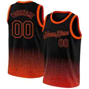 Camiseta de baloncesto personalizada OEM, ropa deportiva de fábrica profesional, ropa de equipo, tela de malla transpirable de secado rápido - Product Image 1