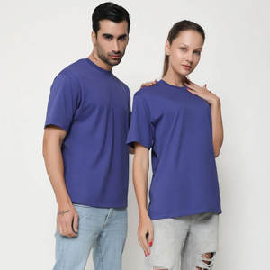 Camiseta personalizada Unisex con hombros Caídos para hombre y mujer, camiseta ecológica de algodón suave y sostenible, camiseta Unisex con hombros caídos - Product Image 1