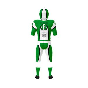 Uniforme de fútbol americano personalizado, Jersey y pantalones de sarga de aparejos con estilo, ropa deportiva sublimada, ropa de equipo OEM para jóvenes y adultos - Product Image 5