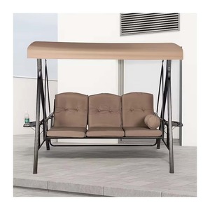 Fauteuil suspendu en rotin moderne et confortable pour patio, jardin, cour, intérieur/extérieur, pliable, pour balcon - Product Image 2