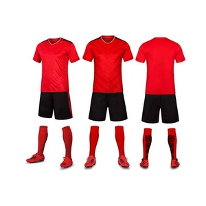 Maillot de football américain jaune et bleu pour homme, kit à manches courtes, col en V, évacuation de l'humidité, toutes saisons, uniforme adulte, sublimation - Product Image 1